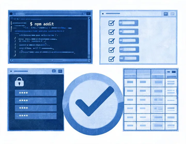 Terminal installation and credential review